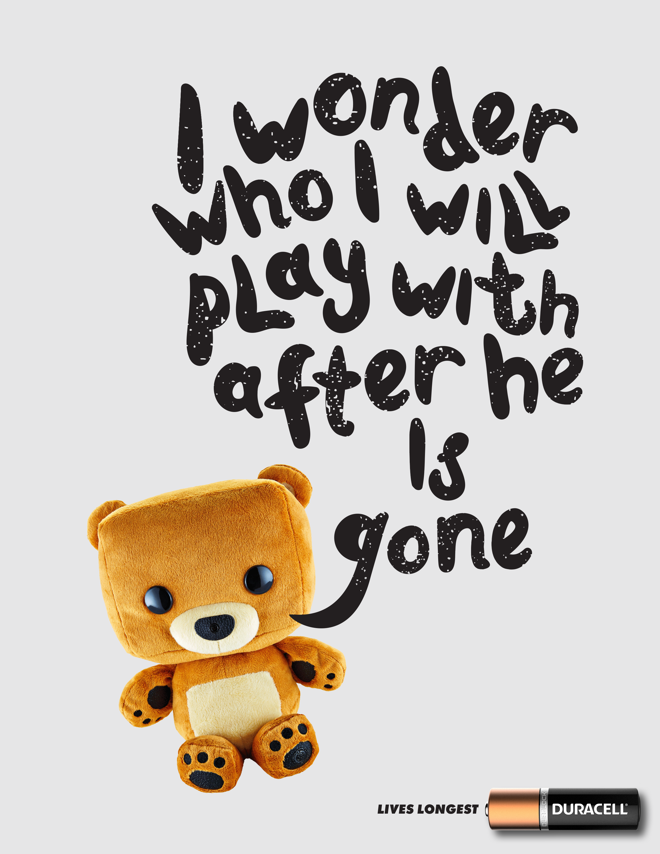 Duracell ambient — teddy bear