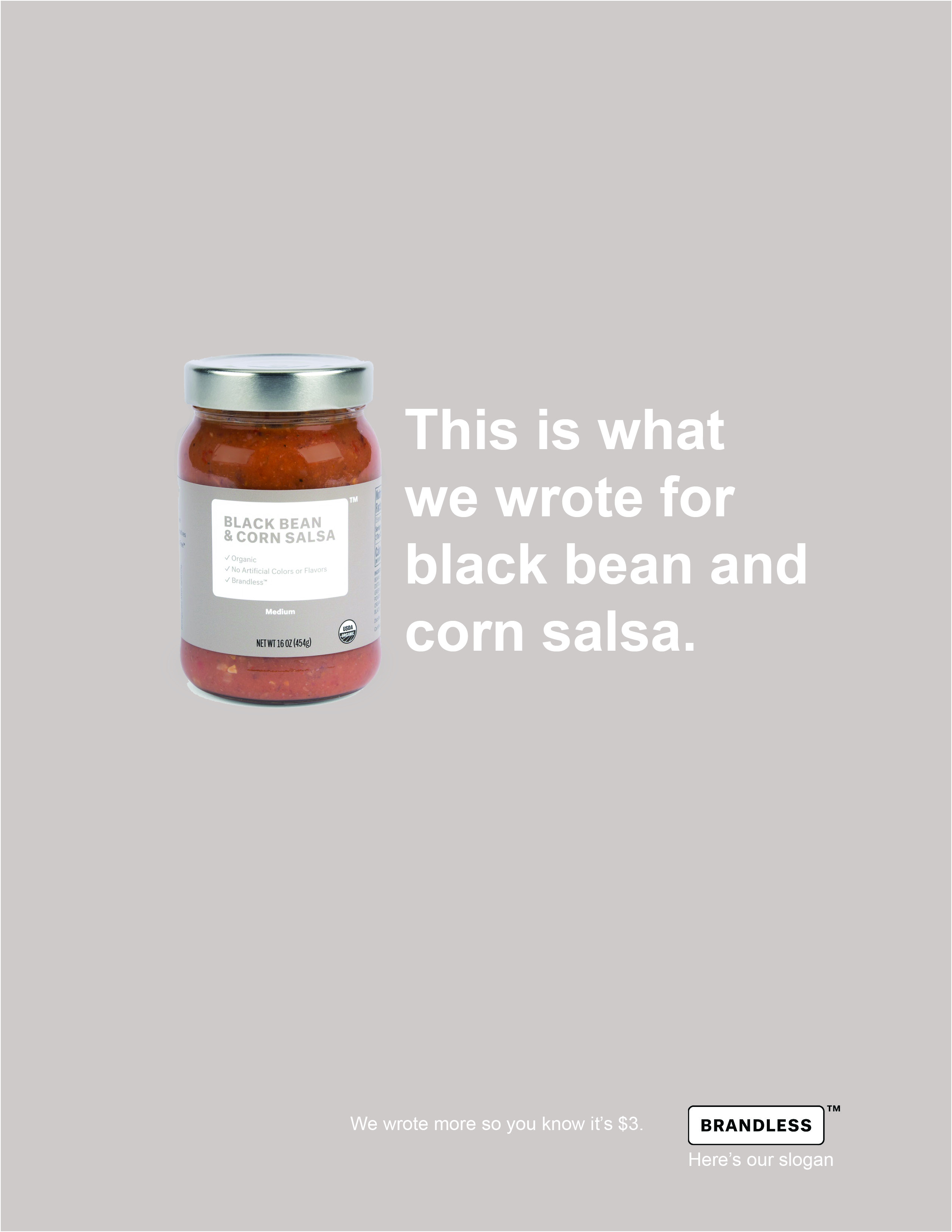 Brandless 'Now' campaign — print piece 03