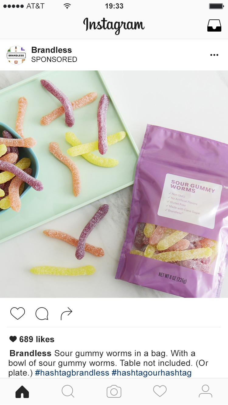 Brandless 'Now' campaign — mobile asset 02