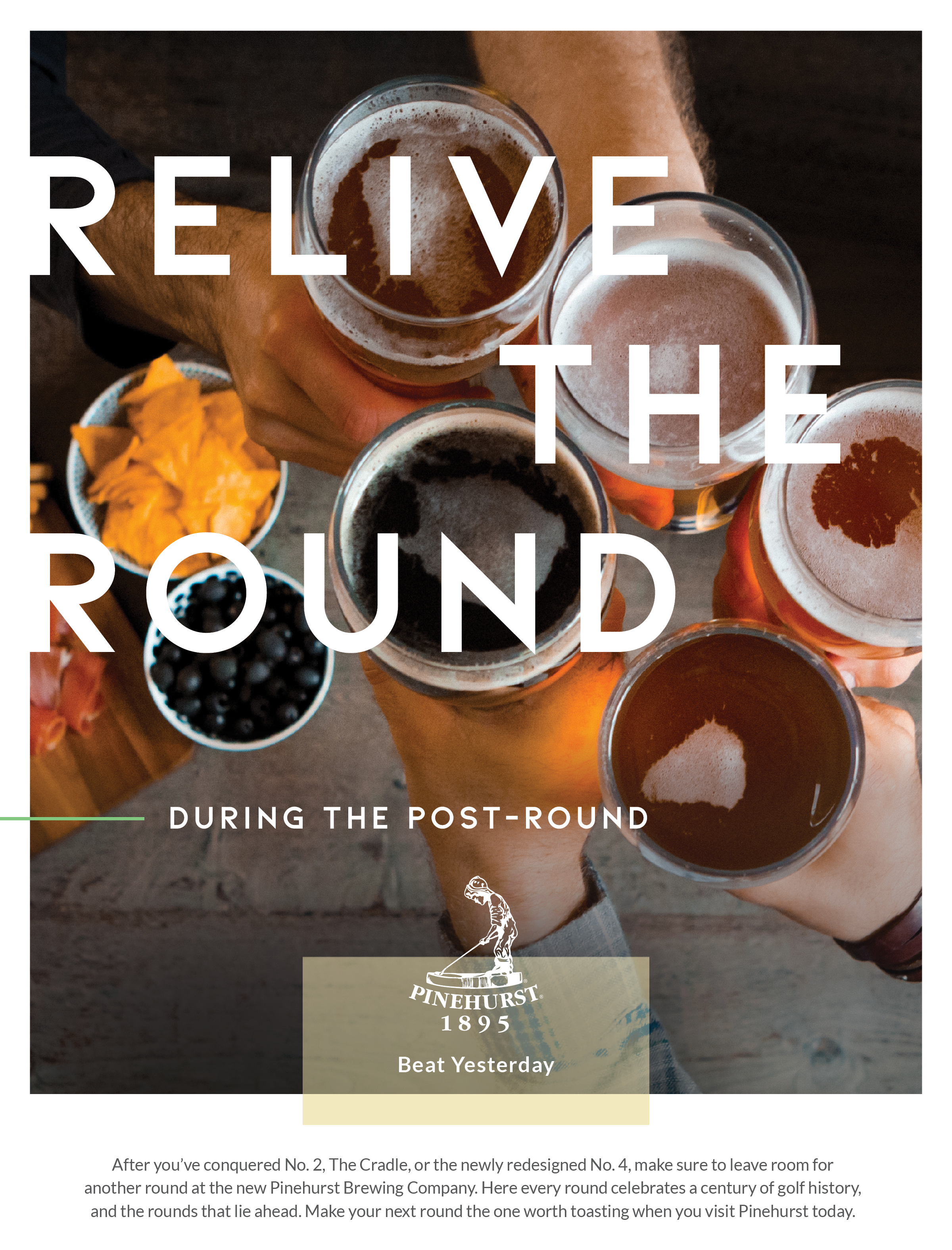 Pinehurst Brewery branded materials
