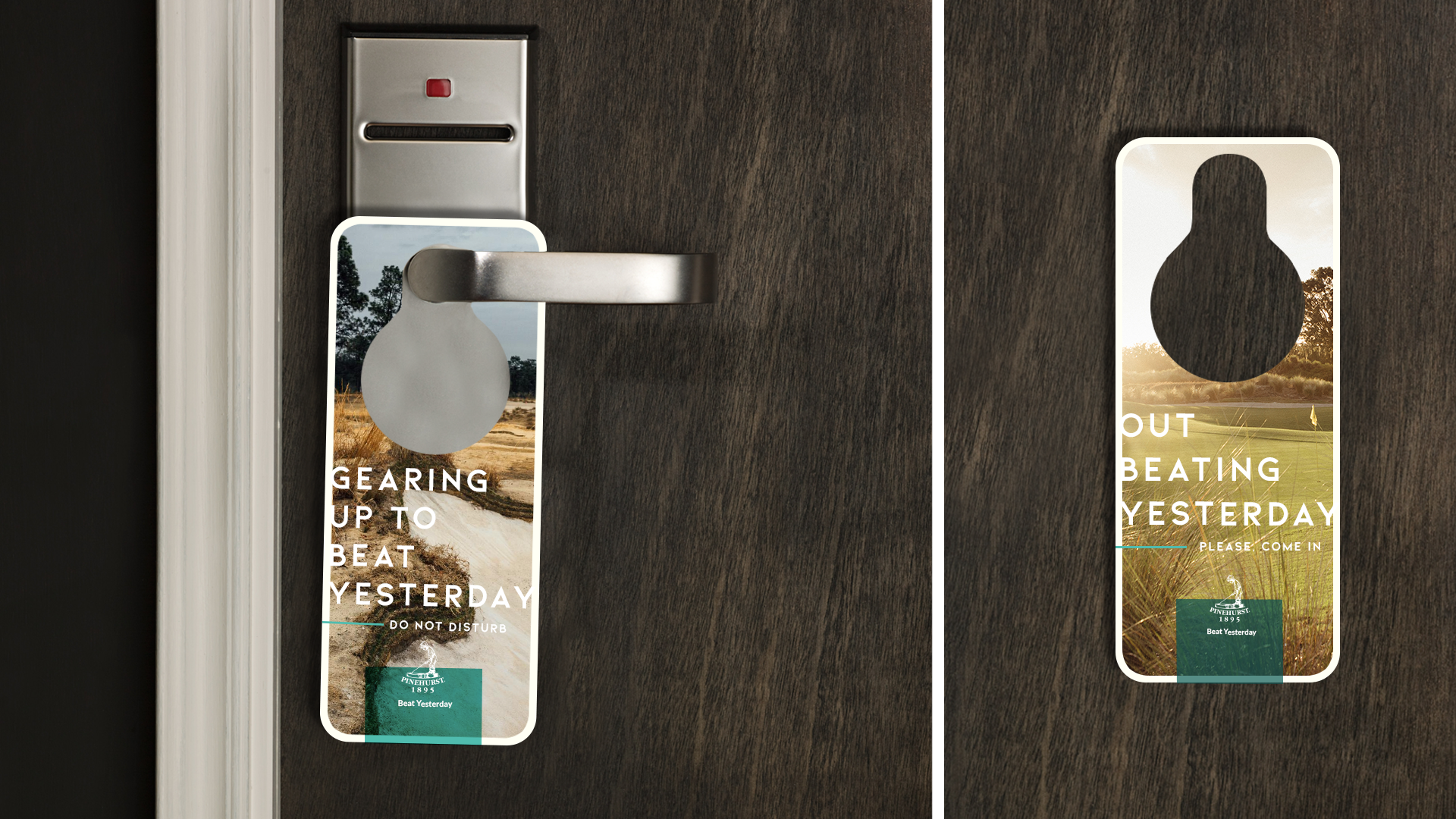 Pinehurst door hanger